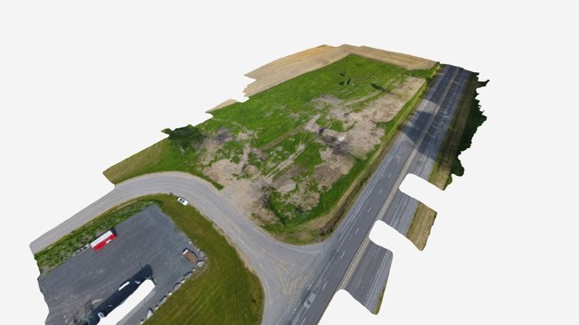 Exporess Auto Shop 3d Mesh 3D Model