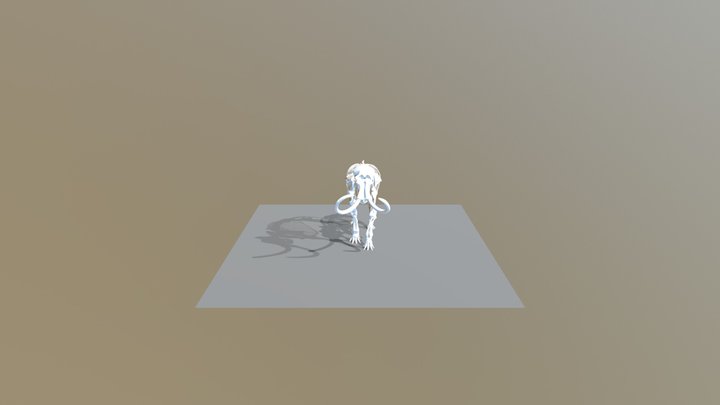 Woolly-mammoth-skeleton-blend 3D Model