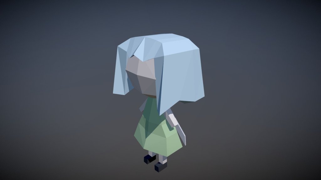 Girl with sword
