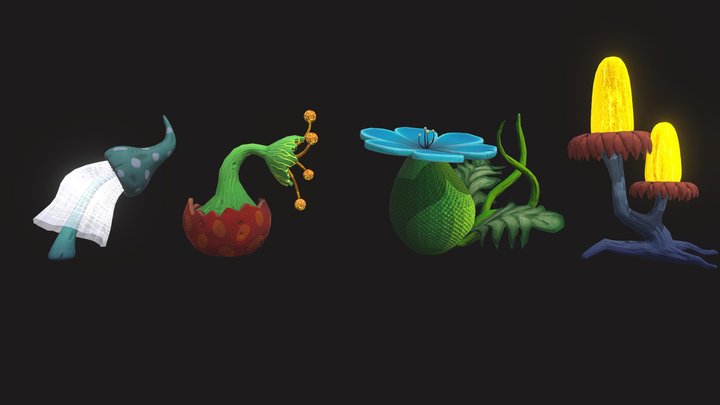 Plants 3D Model