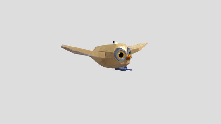 Player - Owl 3D Model