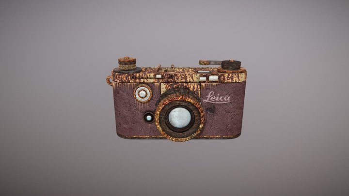 Rusty Camera 3D Model
