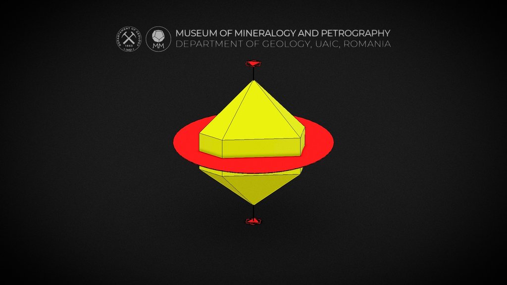 Hexagonal crystal - A 3D model collection by apareshbhanja2004 - Sketchfab