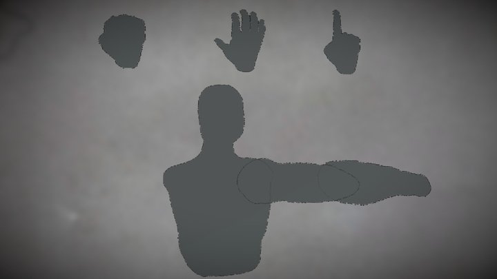 Endoparasitic player 2d (alpha!!) 3D Model