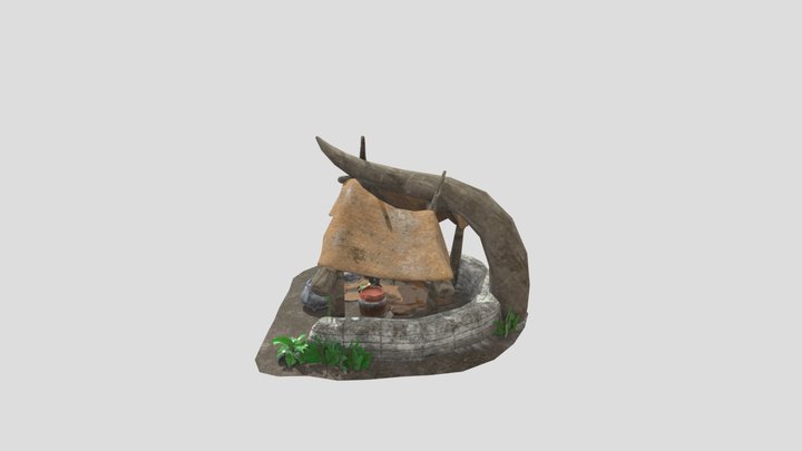 Goblin Vignette 3D Model