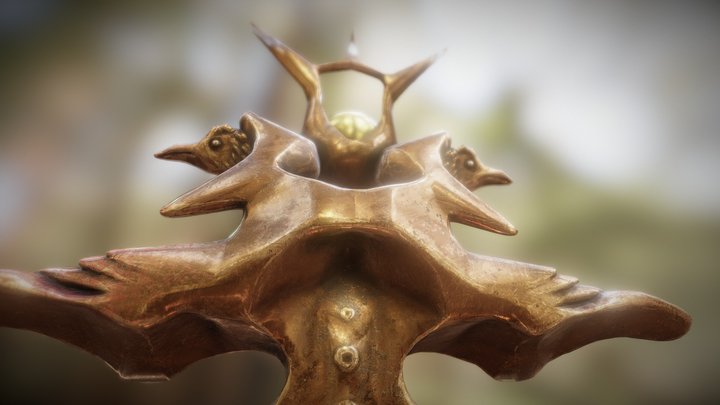 Ancient Pendant 3D Model