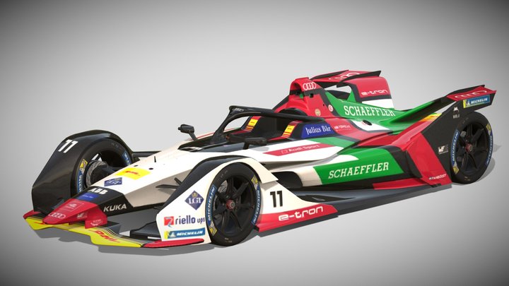 2018 Formula E SRT05E – Modelo 3D gratuito STL