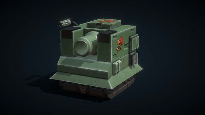 Dinky Tank - First Model 3D Model