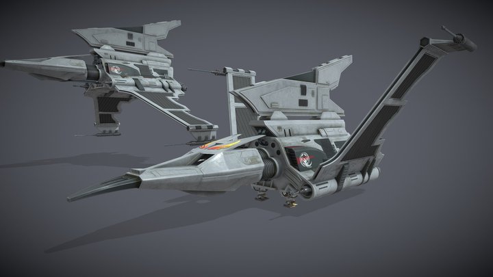 Phoenix Custom Shuttle 3D Model