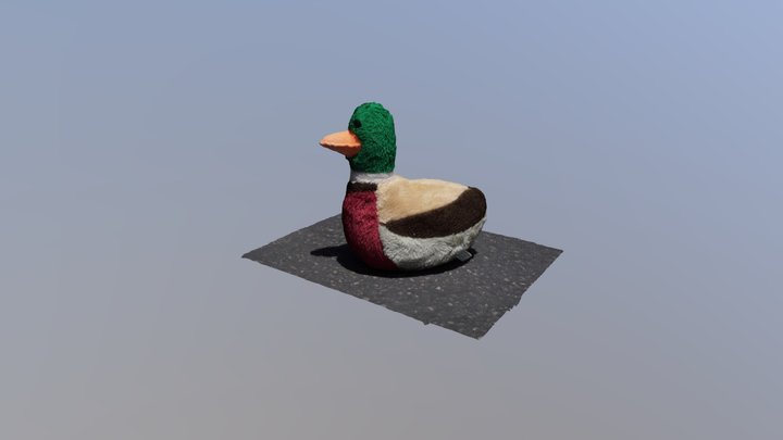 GUE Photogrammetry Model (Mr. Ducky) 3D Model