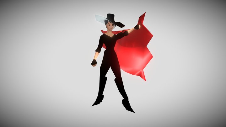 CyberSix - PS1 Rendition 3D Model