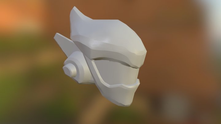 Helmet Low 3D Model