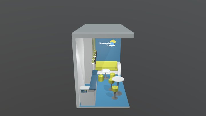 exbbooth_1 3D Model