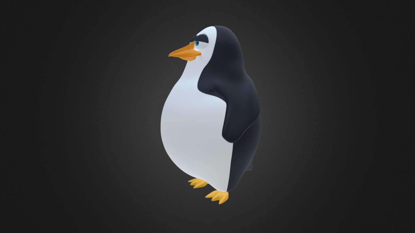 Penguin - 3D model by Tom Nieuwendijk (@tomotion) [742c530] - Sketchfab