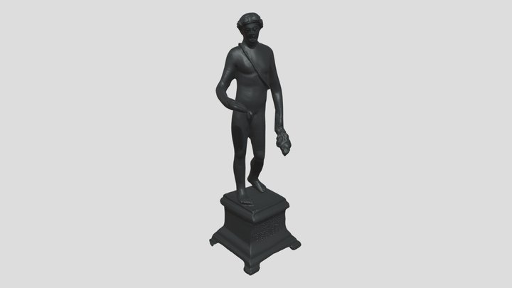 Base and Statuette of Apollo (inv. 48699) 3D Model