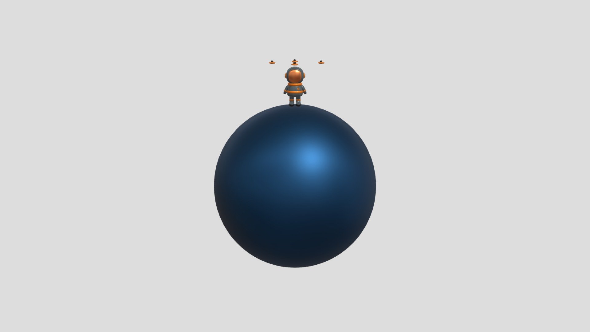 Low Poly Astronaut