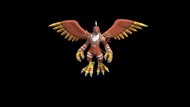 Garudamon 3D Model