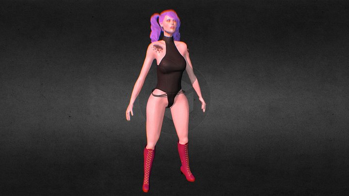 Lilith Dark  fantasy 3D Model