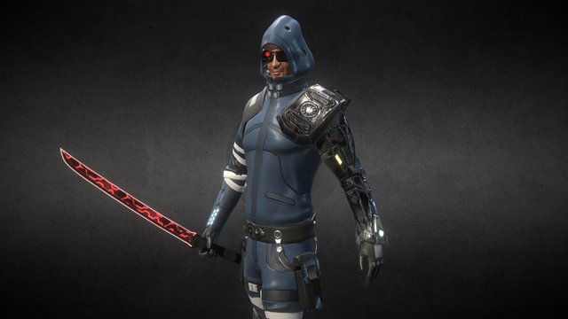 Zack 3D Model