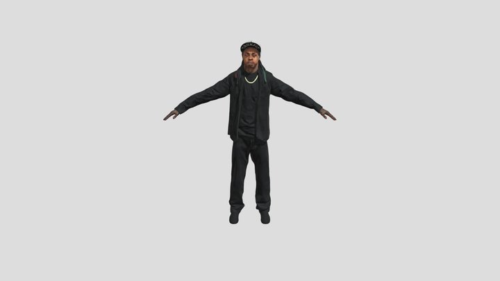 Tony Hawk's Pro Skater 5 - Lil Wayne 3D Model