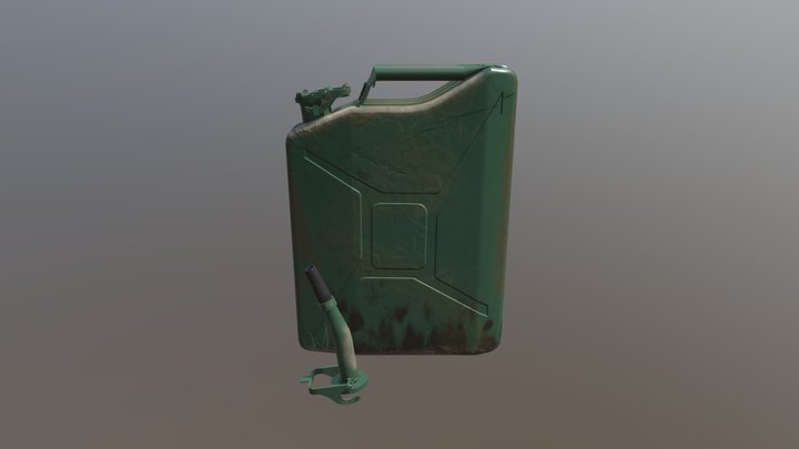 Jared Andersen Jerry Can 3D Model
