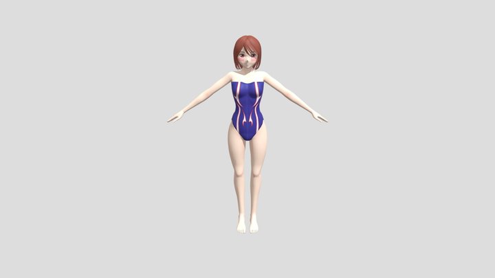 Girl M002 – Kostenloses 3D-Modell STL