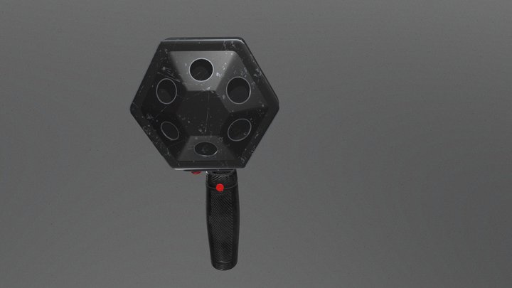 Star Wars C-14A Stun Grenade 3D Model