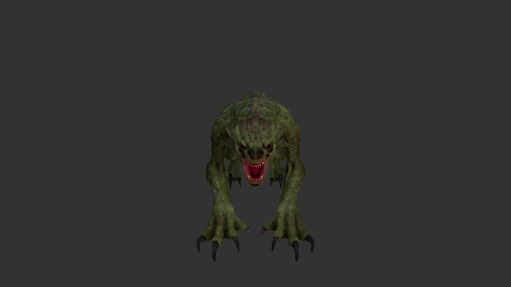 Creature Texture Practice 3D Model