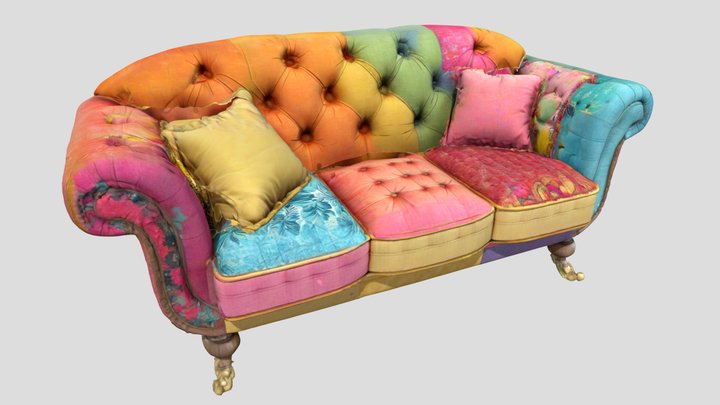 Carousel - sofa – Kostenloses 3D-Modell STL
