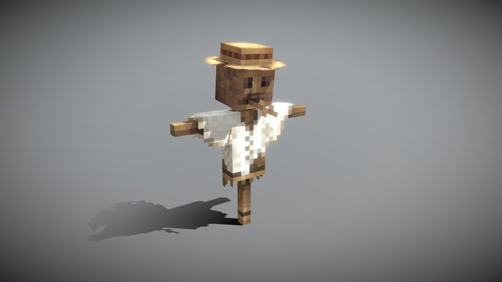 [C] scarecrow 3D Model