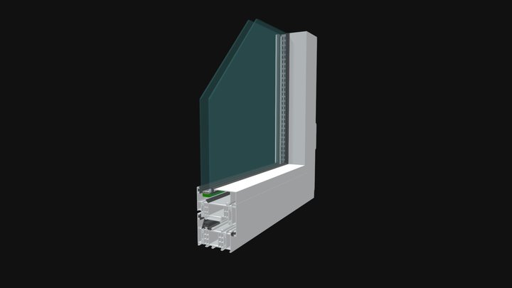 F76 YALITIMLI PENCERE 3D Model