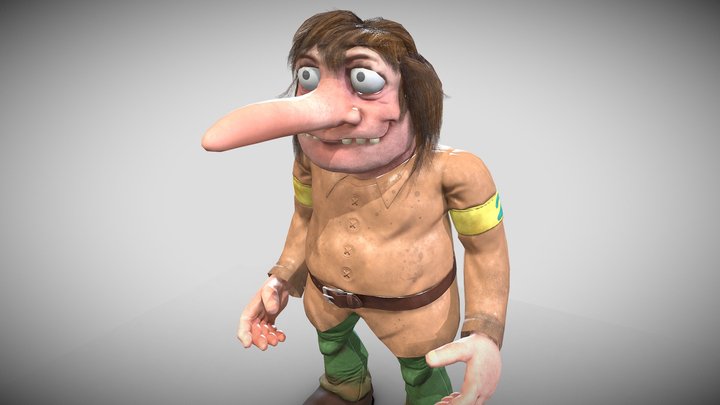 Two - Seven Little Monsters 3D Model