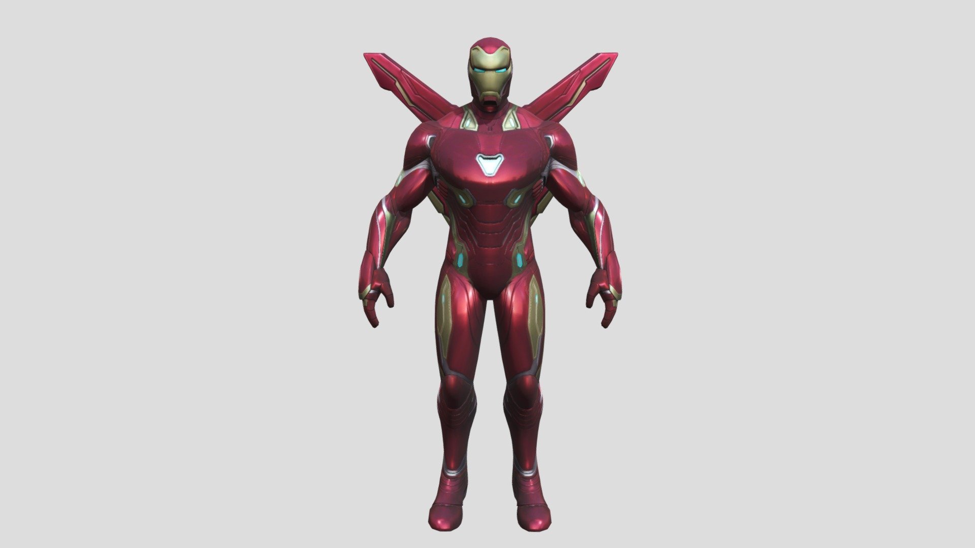 IRON MAN MARK 50 ARMOR - 3D model by cubee2.0 [5a4ee10] - Sketchfab