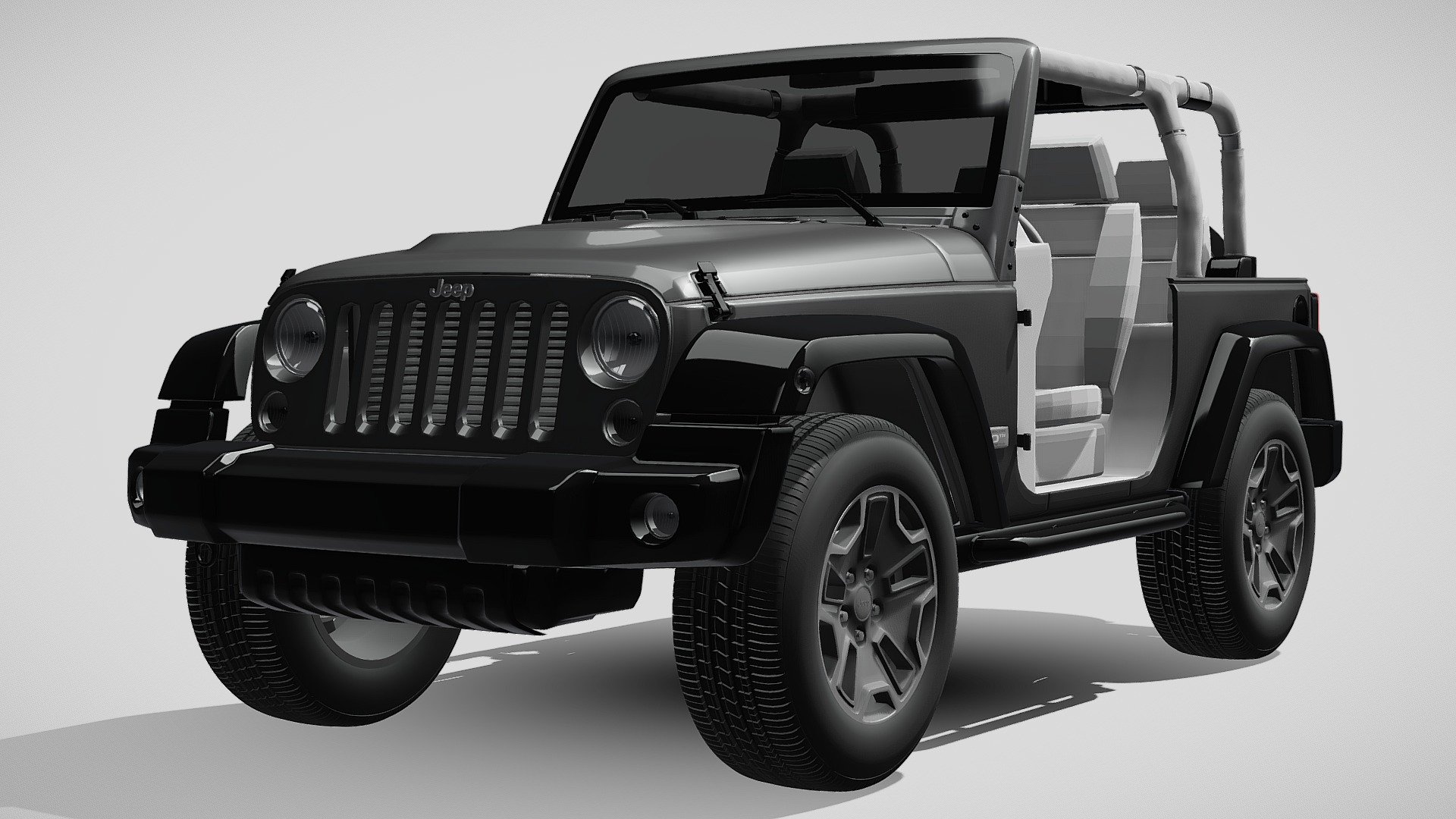Jeep Wrangler Rubicon 10th Anniversary 2014 - Buy Royalty Free 3D model by  Creator 3D (@Creator_3D) [743514b] - Sketchfab Store
