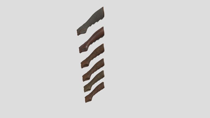 Bracers with laces – Modello 3D gratuito STL