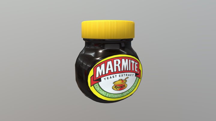 Marmite 3D Model