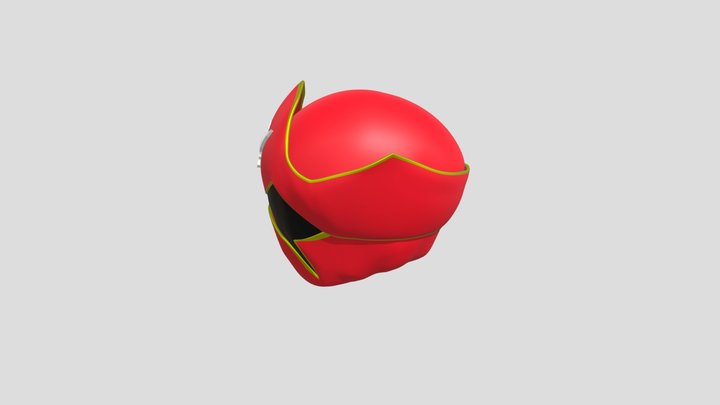 Gokai Red (Super Megaforce Red Ranger) Helmet