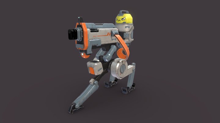 Valorant Killjoy Turret - Realistic 3D Model