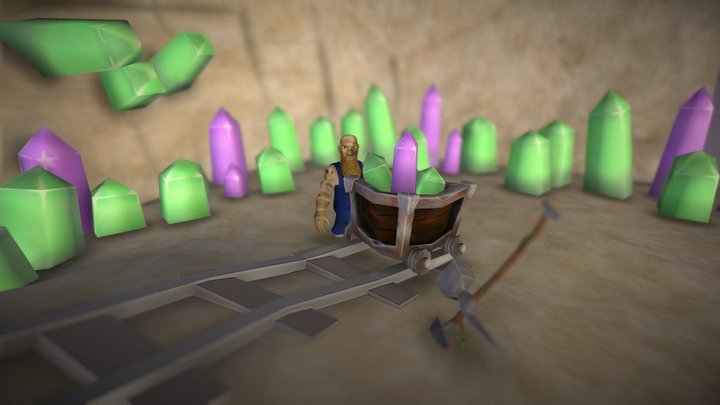 Dwarf Mine 3D Model