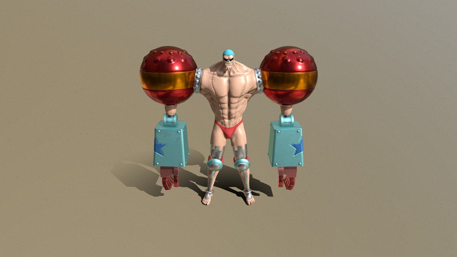 Franky - 3D model by Sharker69 (@Sharker69) [743761a]
