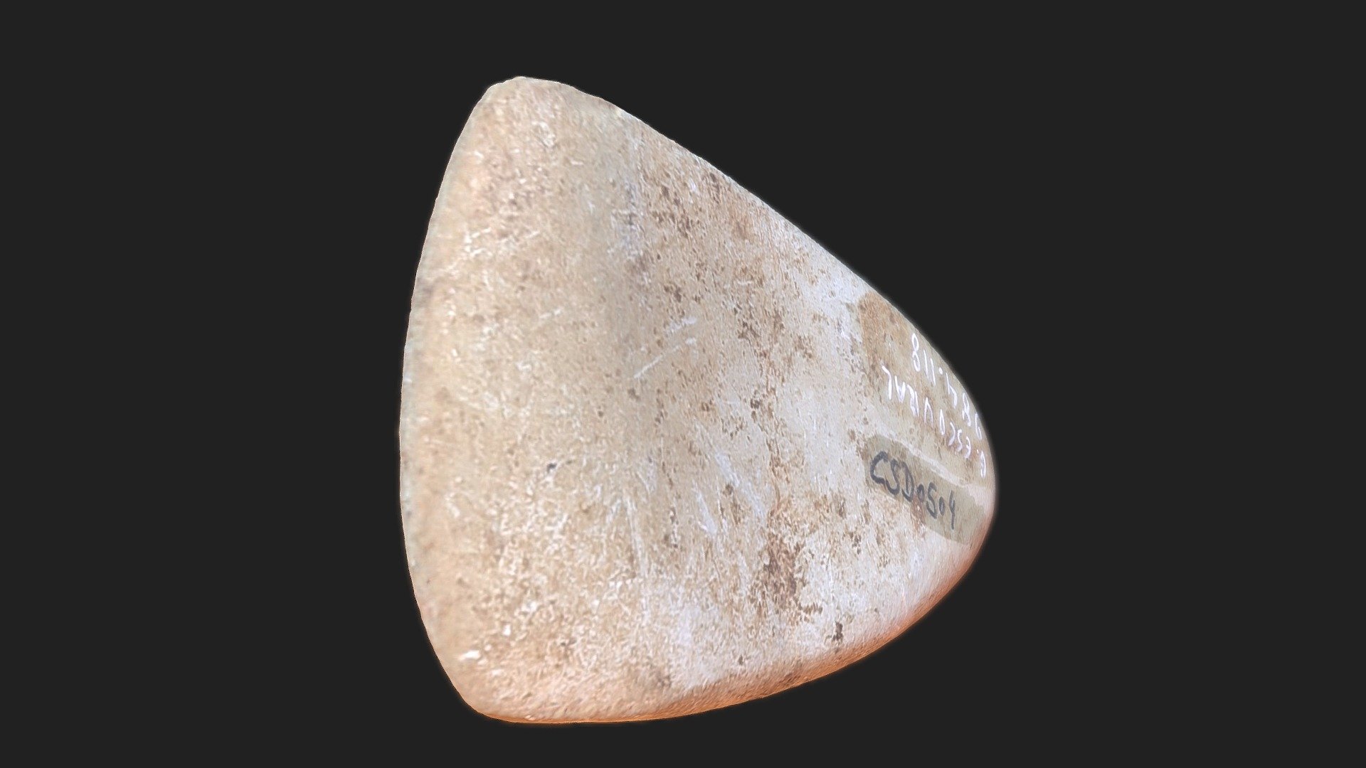 Polished Stone Hoe, Escoural Cave, Portugal