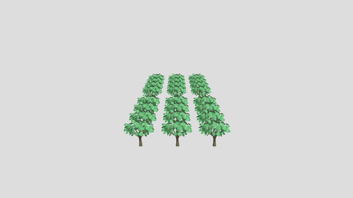 Trees Harald 3D Model