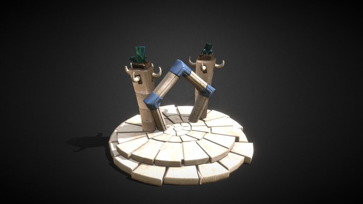 Portail 3D Model