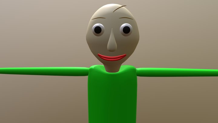 Baldi 3D models - Sketchfab