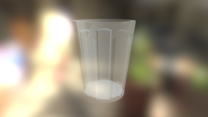 Glass Cup 3D Model