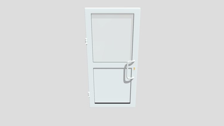 Plastic Door 3D Model