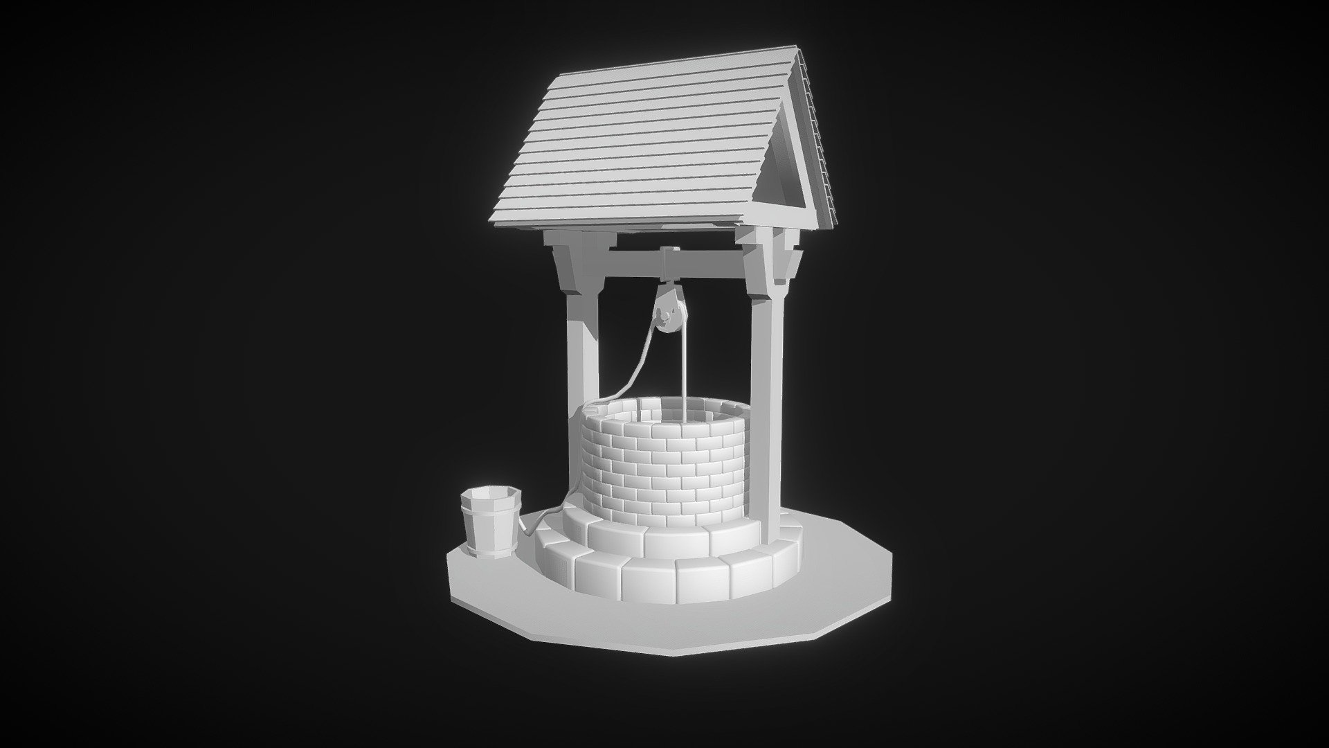 well - 3D model by Stryzhak Stepan (@shokkeer) [743bb3c] - Sketchfab