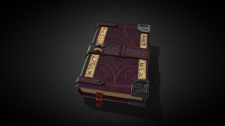 [Student Work]Raphaël Leray, The Demon Book 3D Model