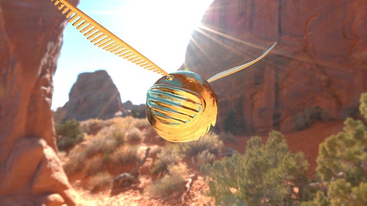 Golden Snitch -  Harry Potter 3D Model