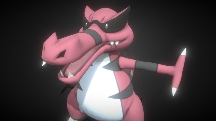 Pokemon Black and white Krookodile – Modèle 3D gratuit STL